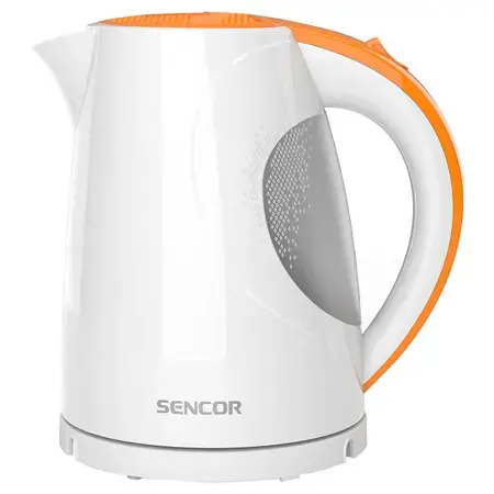 Fierbator electric Sencor SWK1513OR, 2200 W, 1.5 L (Alb/Portocaliu)