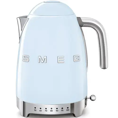Fierbator electric Smeg KLF04PBEU, 2400W, 1.7 L, Albastru