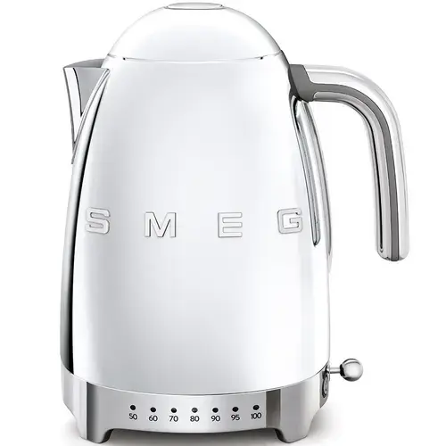 Fierbator electric Smeg KLF04SSEU, 2400W, 1.7 L (Argintiu)