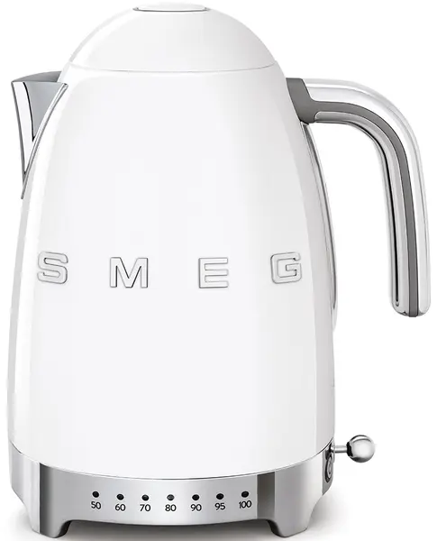 Fierbător electric Smeg - KLF04WHEU, 2400W, 1.7 l, alb