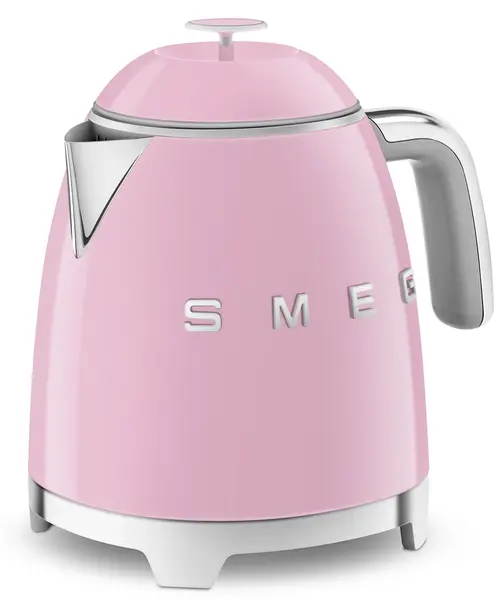 Fierbător electric Smeg - KLF05PKEU, 1400W, 0.8 l, roz