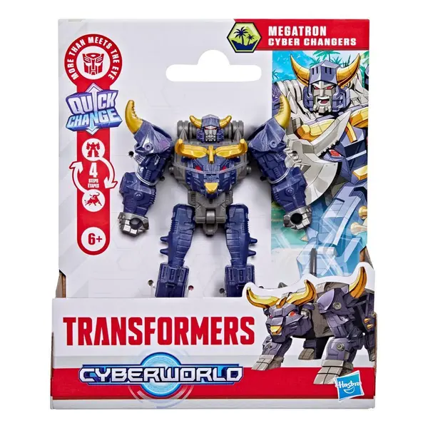 Figură de acțiune Hasbro Transformers Cyberworld - Megatron Cyber Changers, transformare