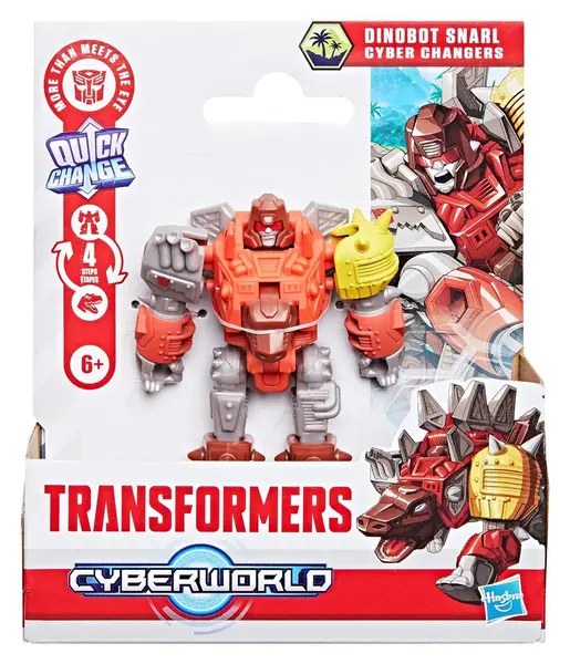 Figură de acțiune Hasbro Transformers - Dinobot Snarl, transformare