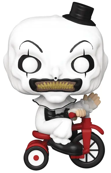 Figură Funko POP! Movies: Damien Leone's Terrifier - Art the Clown with Bike #1591