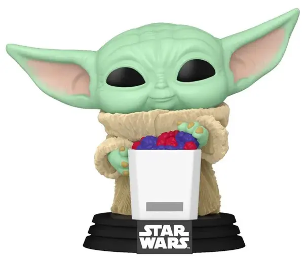 Figura Funko POP! Movies: Star Wars - Grogu (Flocked) (Special Edition) (The Mandalorian & Grogu) #825