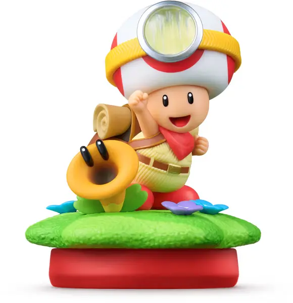 Figură Nintendo amiibo - Captain Toad & Talking Flower (Super Mario Bros. Wonder)