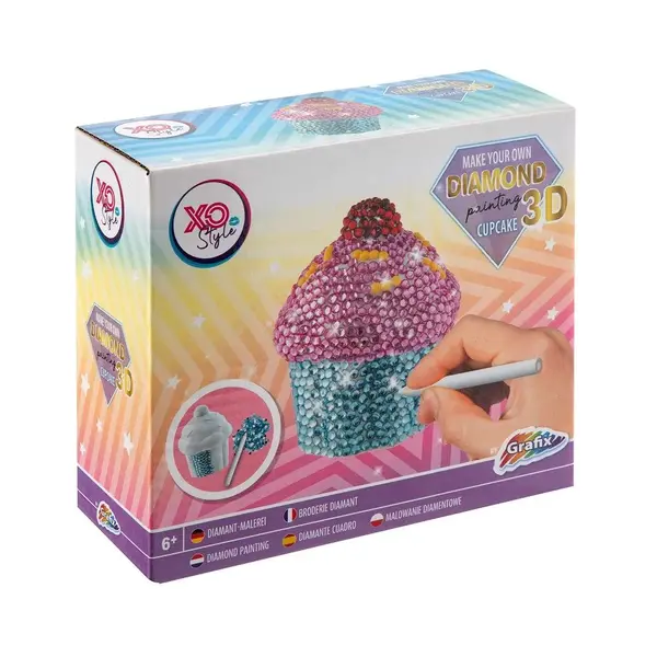 Figurina 3D pentru decorat cu pietricele Grafix XO Style