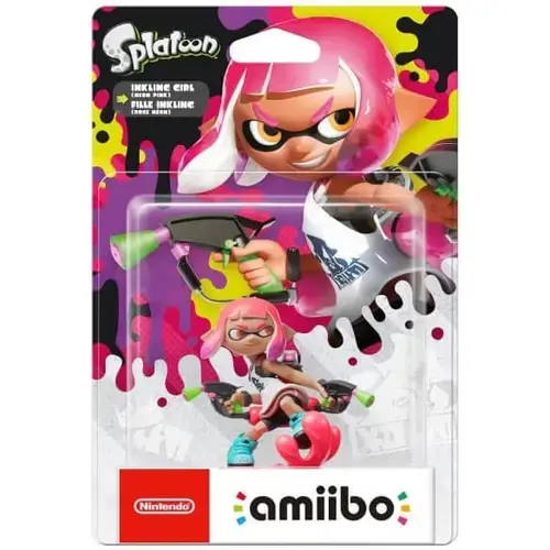Figurina Amiibo Pink Girl (Splatoon)