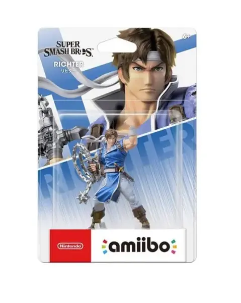 Figurina Amiibo Richter Belmont - Super Smesh (Albastru)