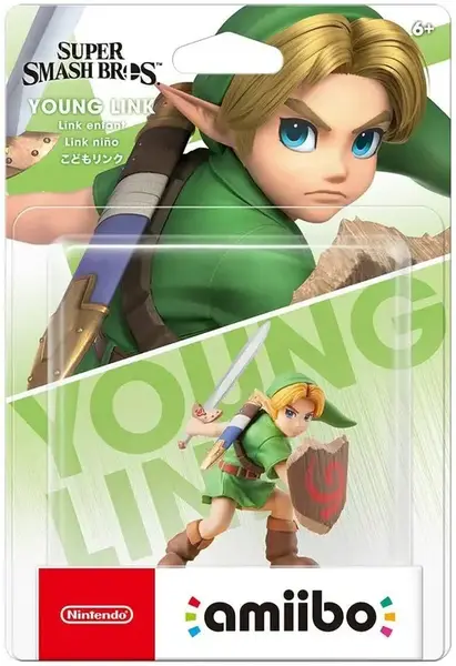 Figurina Amiibo Young Link (Super Smash)