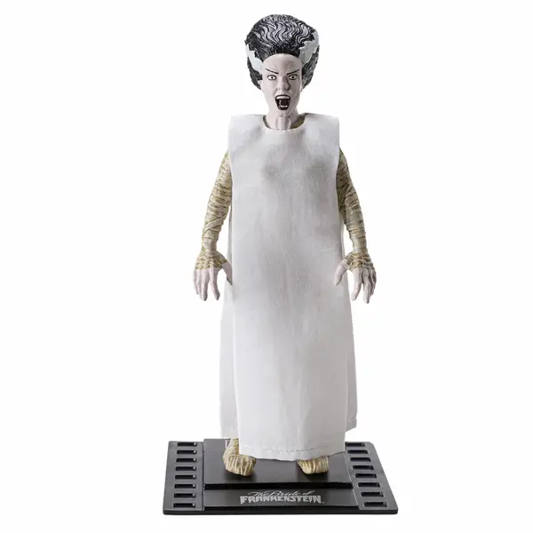 Figurina articulata DEPOX , Bride of Frankenstein, editie de colectie, 17 cm, stativ inclus