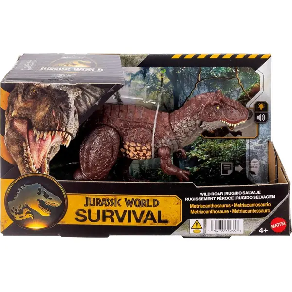 Figurina articulata, Jurassic World Survival, Wild Roar, Metriacanthosaurus, JKL83