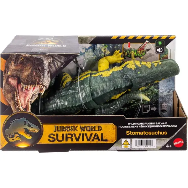 Figurina articulata, Jurassic World Survival, Wild Roar, Stomatosuchus, JKL82