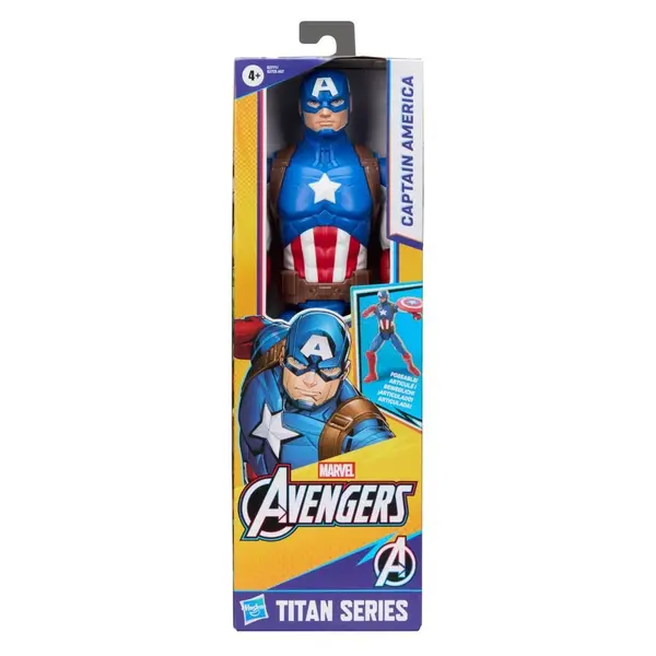 Figurina articulata, Marvel, Avengers Titan Series, Captain America, G2771