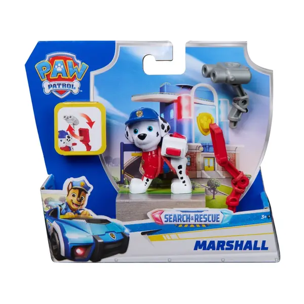 Figurina cu accesorii, Paw Patrol, Search and Rescue, Marshall, 20155503