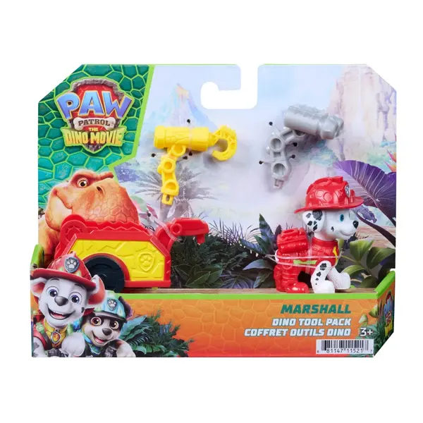 Figurina cu accesorii, Paw Patrol the Dino Movie, Marshall, 20157002