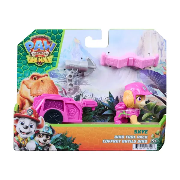 Figurina cu accesorii, Paw Patrol the Dino Movie, Skye, 20157005