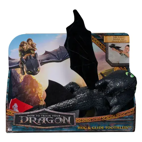 Figurina Cum sa iti dresezi dragonul – Hug & Glide (Negru)