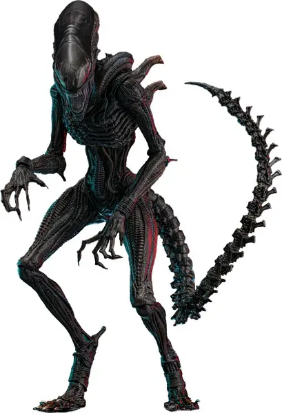 Figurină de acțiune Hot Toys Movies: Alien Romulus - Scorched Xenomorph, 44 cm