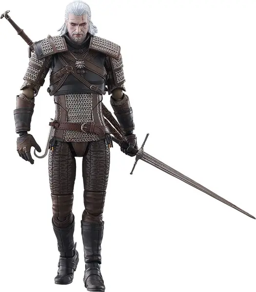 Figurină de acțiune Max Factory Games: The Witcher 3: Wild Hunt - Geralt of Rivia, 16 cm