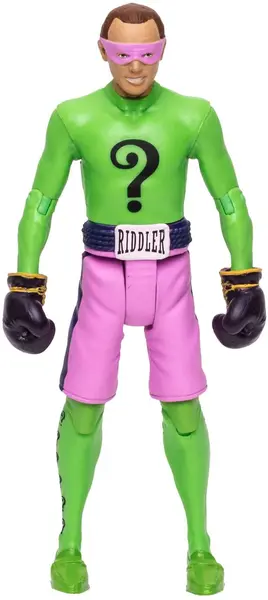 Figurina de actiune McFarlane DC Comics: Batman - The Riddler (With Boxing Gloves) (DC Retro), 15 cm