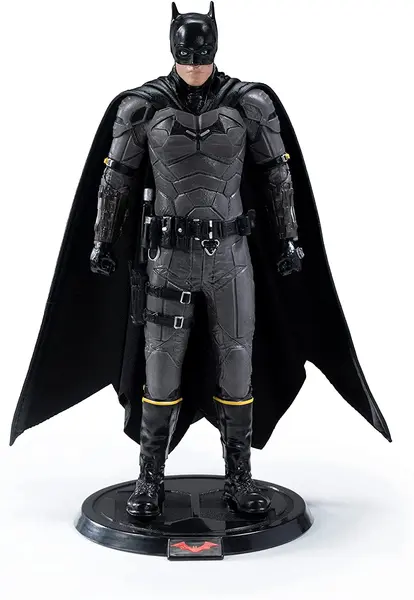 Figurina de actiune The Noble Collection DC Comics: The Batman - Batman (Bendyfigs), 18 cm