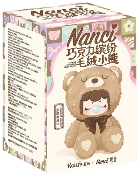 Figurină de pluș Ad Icon Rolife: Nanci - Colorful Chocolate Cutie Bears, sortiment
