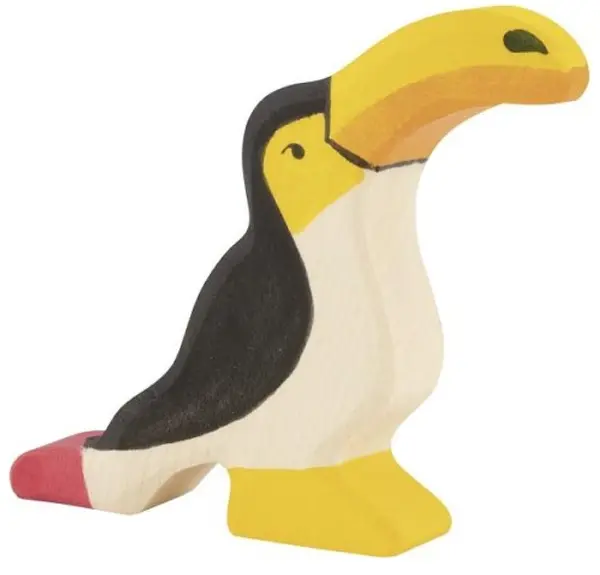 Figurină din lemn Holztiger - Toucan