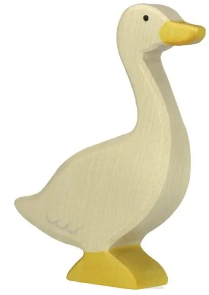 Figurină din lemn Holztiger - Upright Goose
