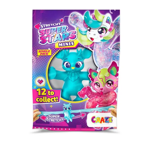 Figurina elastica Craze Superstars CRZ51344