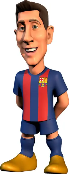 Figurina - FC Barcelona - Lewandowski | Minix