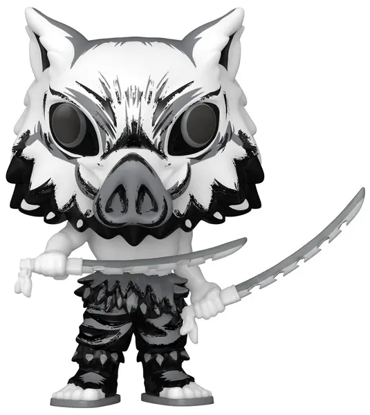 Figurină Funko POP! Animation: Demon Slayer - Inosuke Hashibira (Sumi-Ink) #2193