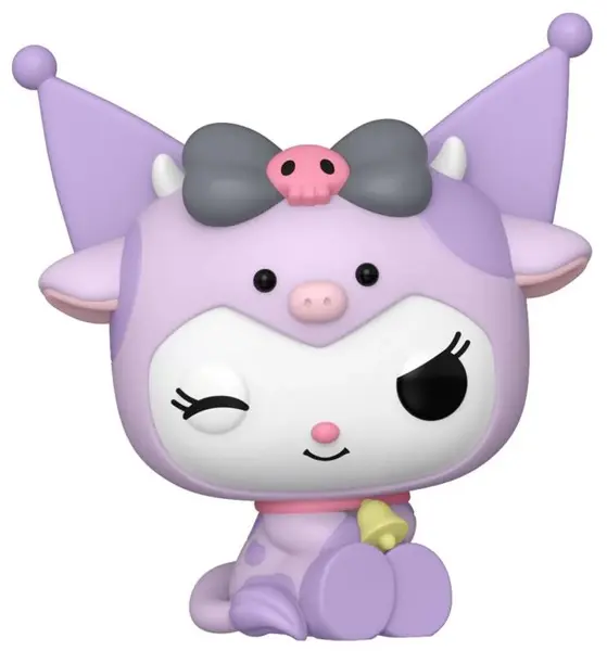 Figurină Funko POP! Animation: Hello Kitty - Kuromi in Cow Cosplay (Special Edition) #138
