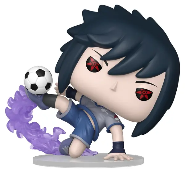 Figurină Funko POP! Animation: Naruto Shippuden - Sasuke Uchiha (Fotbal) #2339