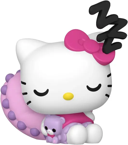 Figurină Funko POP! Animation: Sanrio - Sleeping Hello Kitty (Special Edition) #154