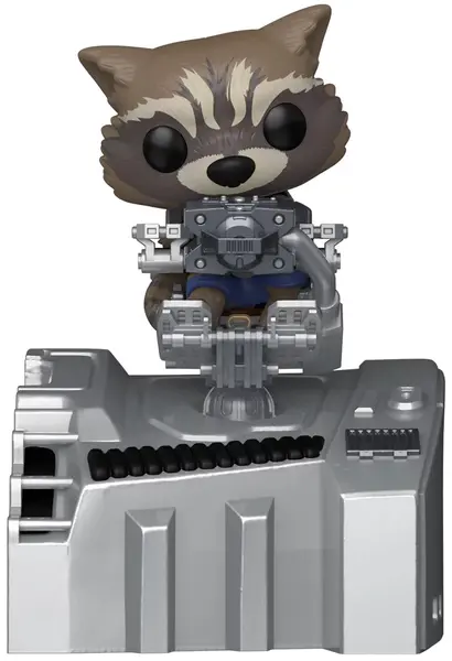 Figurină Funko POP! Deluxe: Avengers - Guardians' Ship: Rocket (Special Edition) #1025