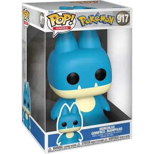 Figurina Funko Pop! Games Pokemon Munchlax Goinfrex Mampfaxo, 9.5 cm