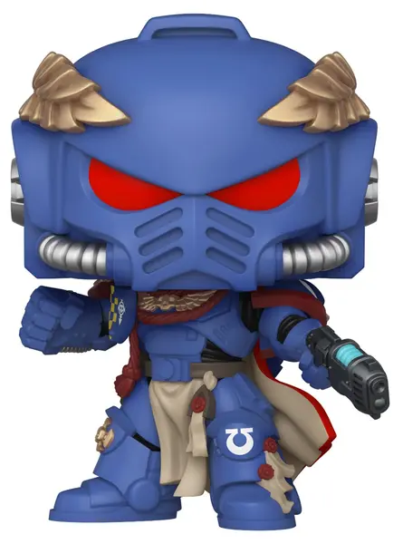 Figurină Funko POP! Games: Warhammer 40,000 - Ultramarines Captain #1288