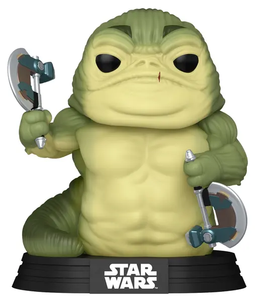 Figurină Funko POP! Star Wars: The Mandalorian - Rotta The Hutt (Glow in The Dark) #843
