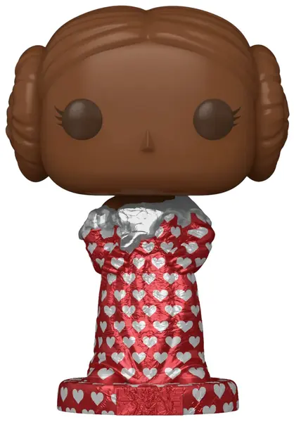 Figurină Funko POP! Valentines: Star Wars - Princess Leia (Chocolate) #676