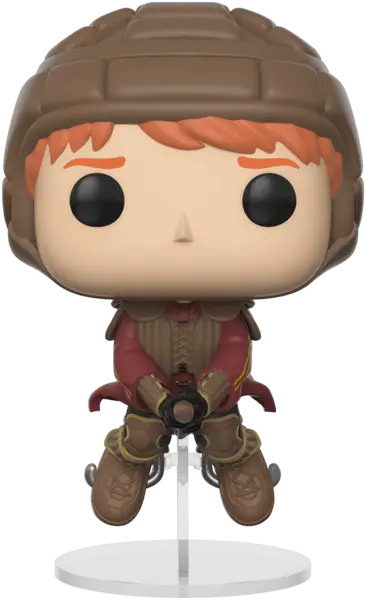 Figurina - Harry Potter - Ron Weasley on Broom | Funko