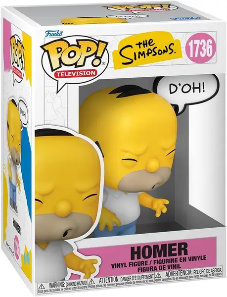 Figurina Homer (D'oh!) - The Simpsons - Pop! Television - Funko | Funko