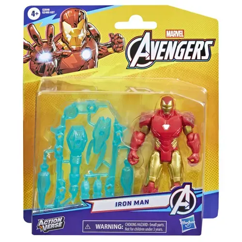 Figurina Marvel Avengers Action Verse si accesorii, 11.4cm