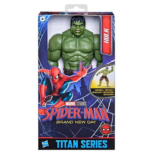 Figurina, Marvel Spider-Man, Brand New Day, Titan Series, Hulk, G2455