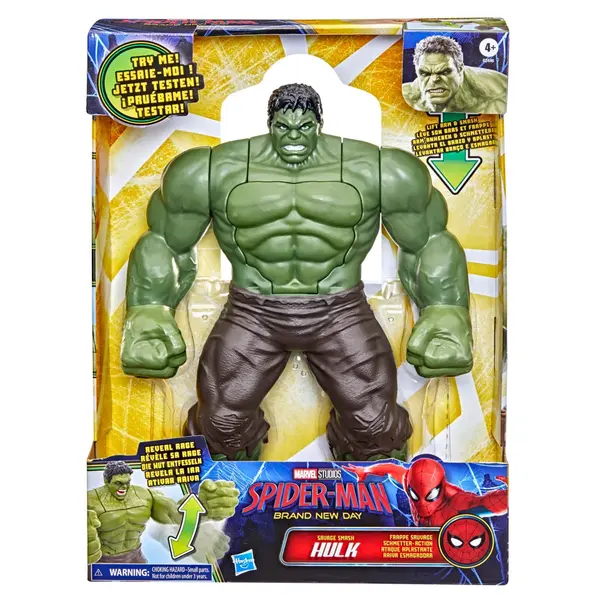 Figurina Marvel Spider-Man, Savage Smash, Hulk, G2446