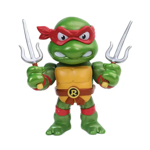 Figurina metalica cu accesorii Jada Testoasele Ninja 10 cm Raphael