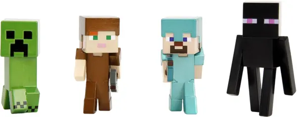 Figurină metalică Jada Toys - Minecraft, 6.5 cm, sortiment
