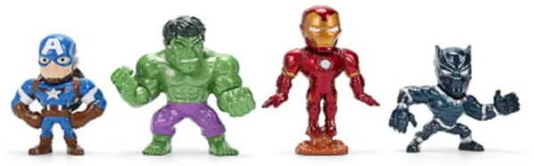 Figurina metalica - Marvel Avengers, mai multe modele | Jada Toys