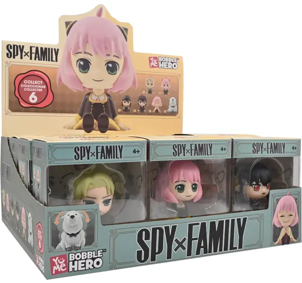 Figurină mini YuMe Animation: Spy x Family - Bobble Hero, sortiment