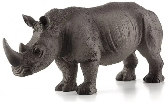 Figurina Mojo Wildlife - Rinocer alb